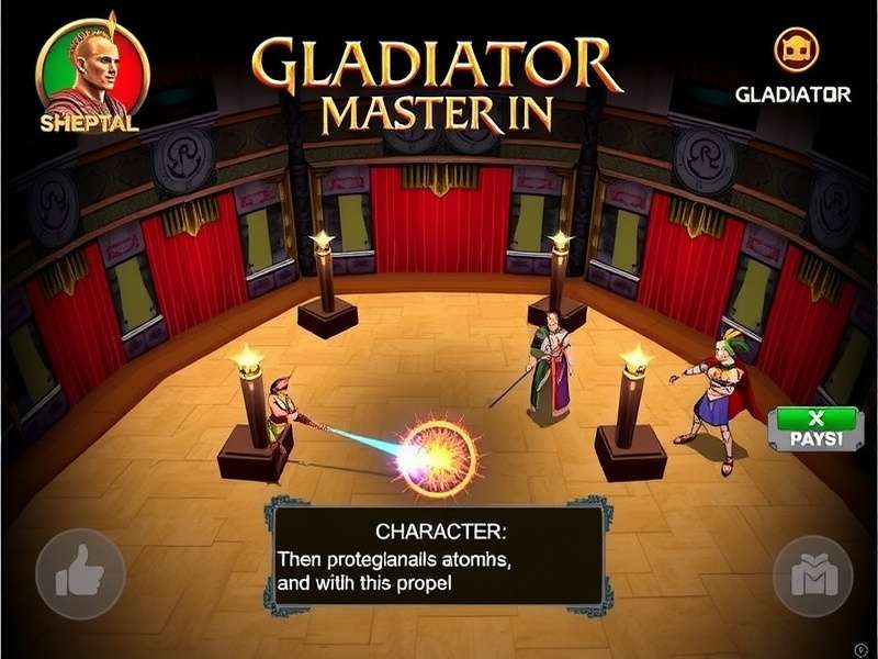 Gladiator Master IN gameplay screenshot